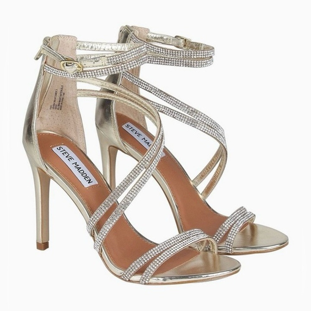 Steven Madden Fiffi Embellished Heels - Picture 9 of 11